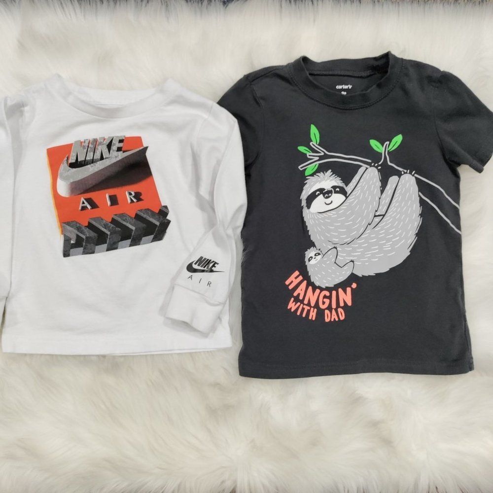 Nike, Carters Tee-Shirt 1yr-3yr Kids Shirts - Picture 1 of 5